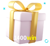 Receba seus bônus de boas-vindas no 1400win
